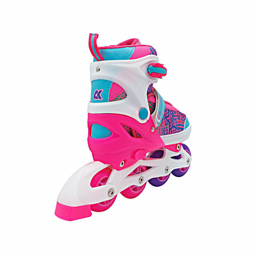 Раздвижные роликовые коньки Alpha Caprice Fantastic Pink размер M (33-36)