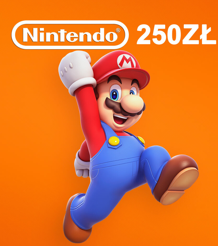 Nintendo eShop карта пополнения 250zł (Польша)