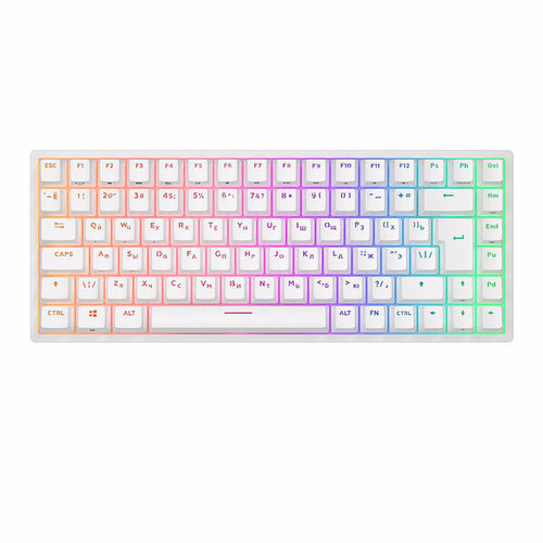 Клавиатура механическая Royal Kludge RK84 White switch RK Brown 6935280813504 7500₽