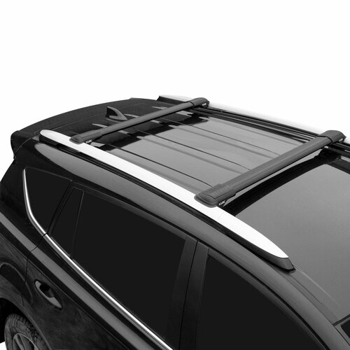 фото Багажник на рейлинги alfa romeo 156 crosswagon универсал 2004-2007 lux хантер l53