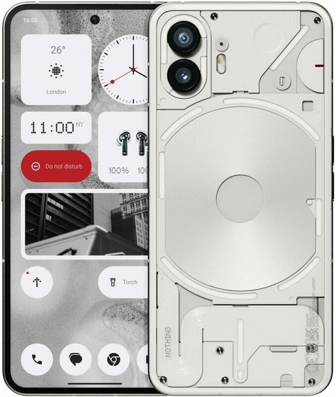 Смартфон Nothing Phone 2 12/512Gb Global White