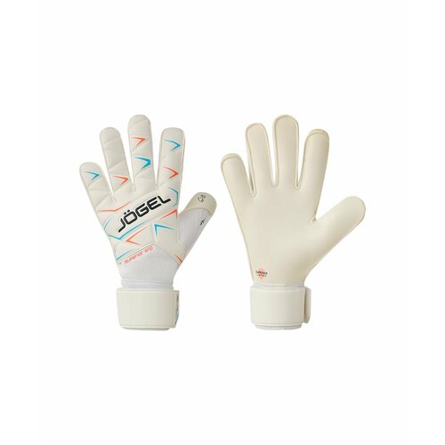 Вратарские перчатки футбольные Jogel Legend SL3 Roll Flat, белый разм.8.5