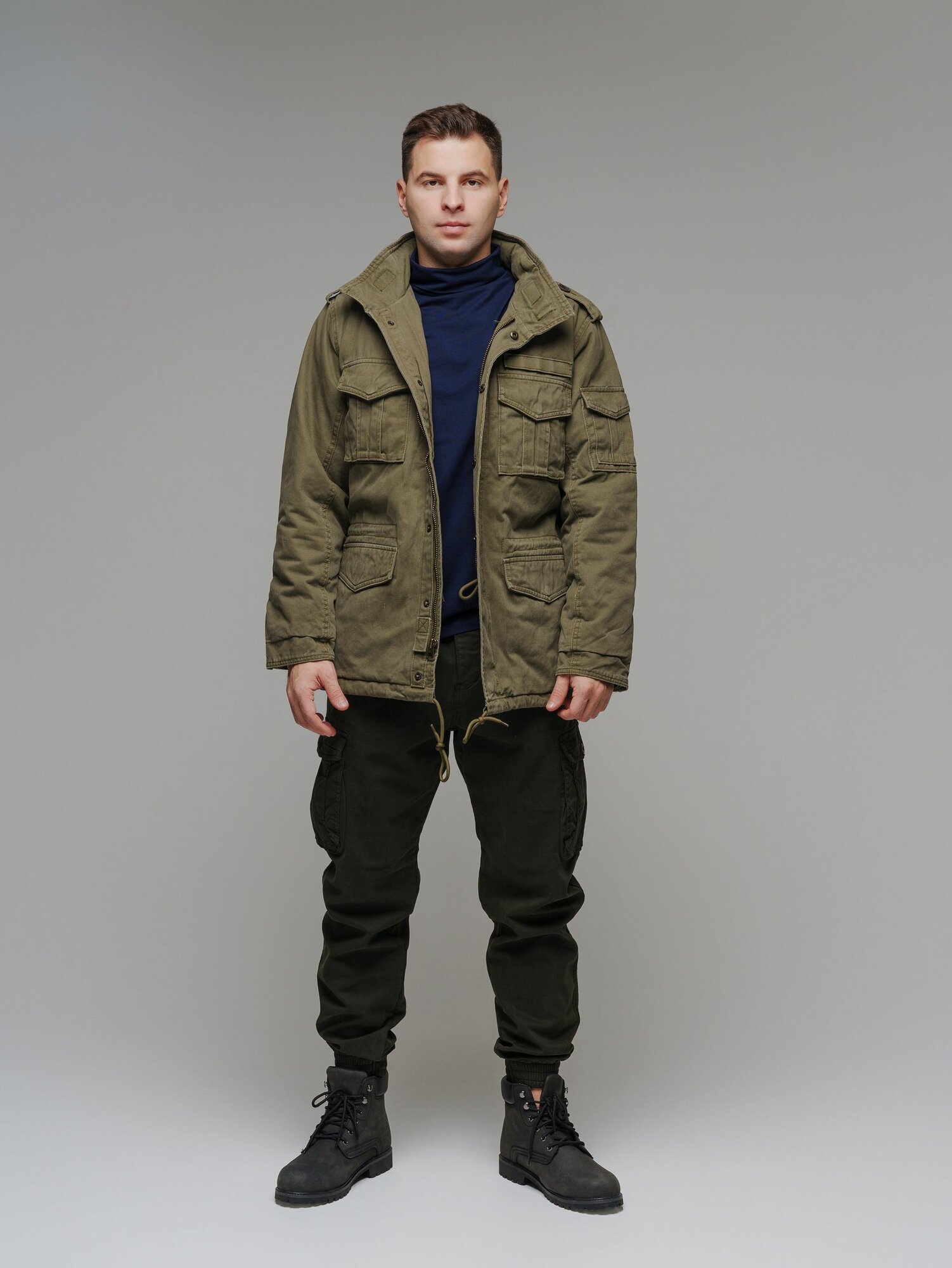 Куртка M65 Casual Базовая коллекция, размер S, Olive