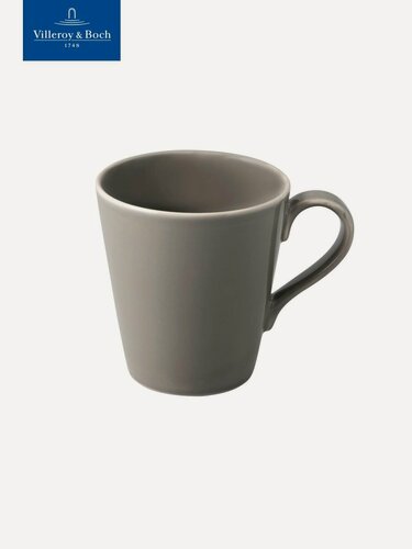 Изображение товара Кружка чайная 350 мл, Organic Taupe, like. by Villeroy & Boch, Премиум-Фарфор