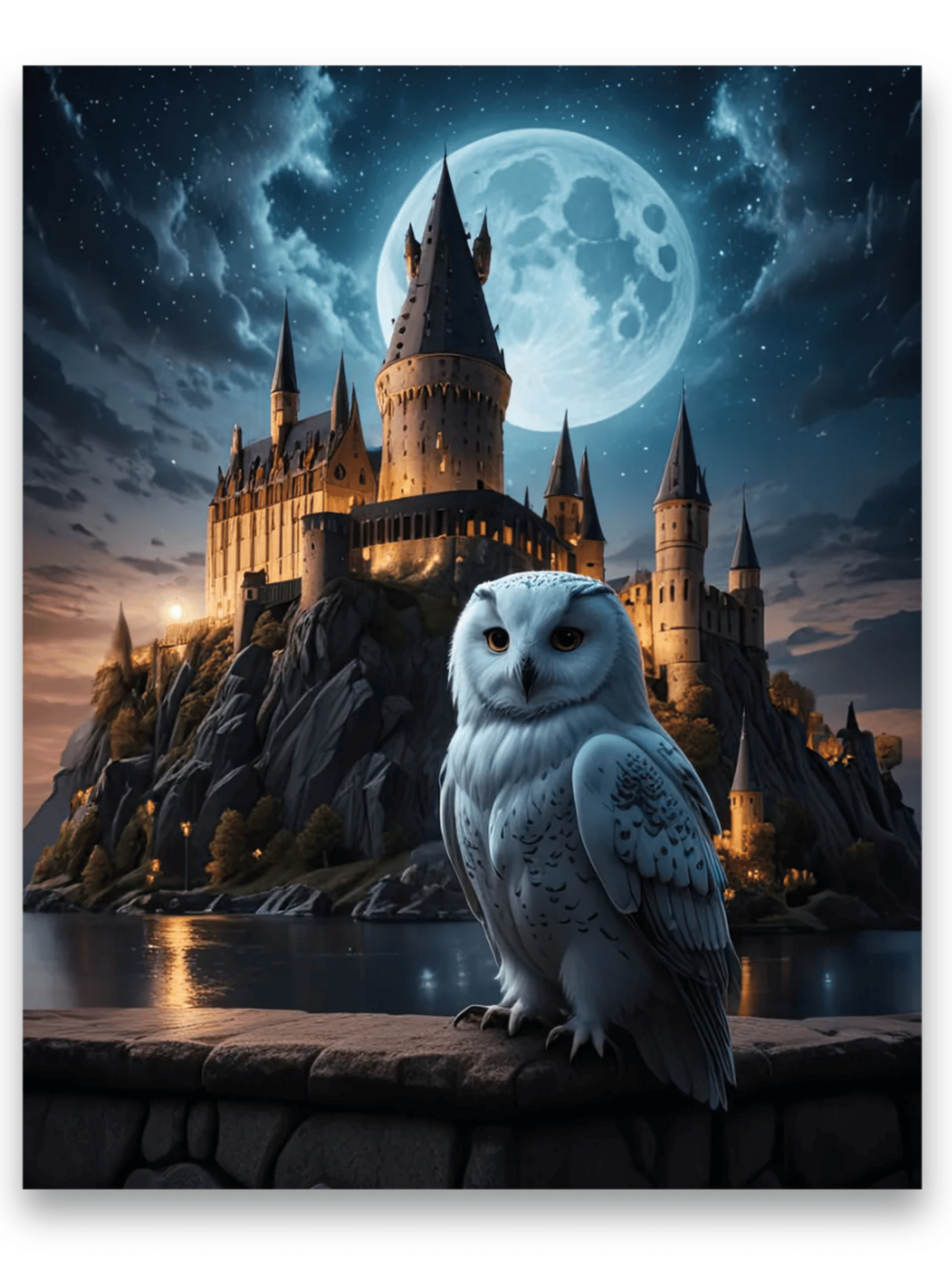 Алмазная мозаика на подрамнике 40х50/Гарри Поттер