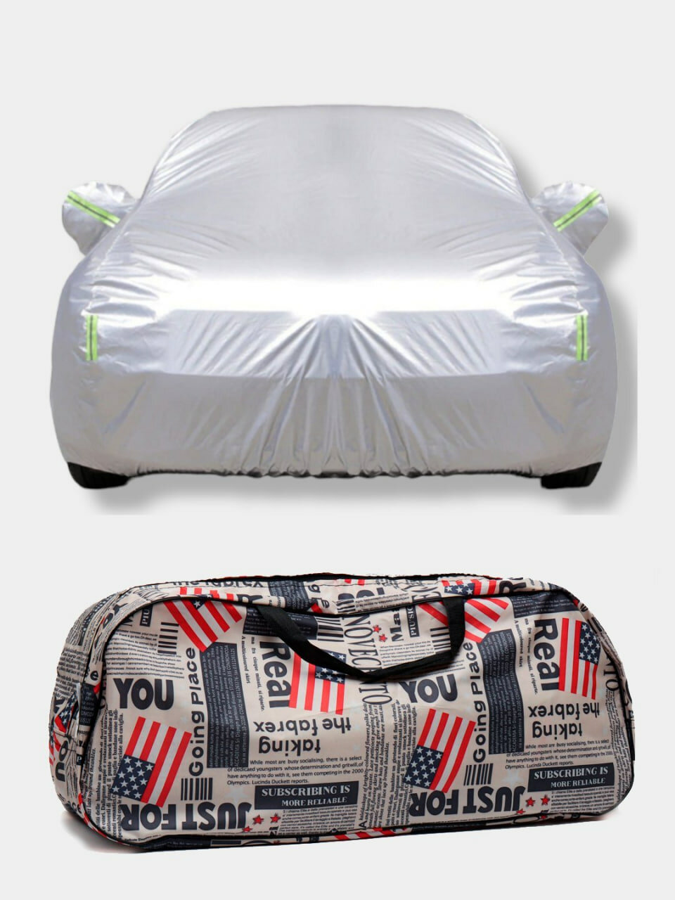 Летний и зимний защитный чехол для автомобиля, автотент "Америка", D