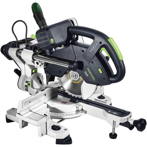 Торцовочная пила с протяжкой Festool KS 60 E Set, 1200 Вт