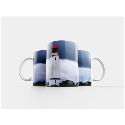 фото Кружка "маяк, стрельба, строительство" 320 мл lotsprints