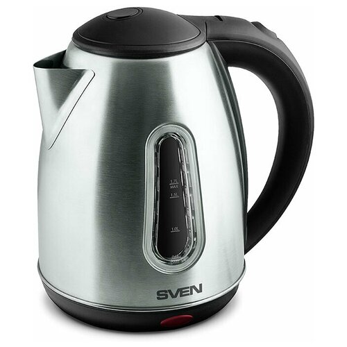 Электрический чайник Sven KT-S1703W черный нерж 178500₽