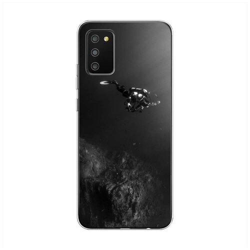 фото Силиконовый чехол "хобби дайвинг" на samsung galaxy a02s / самсунг галакси a02s case place