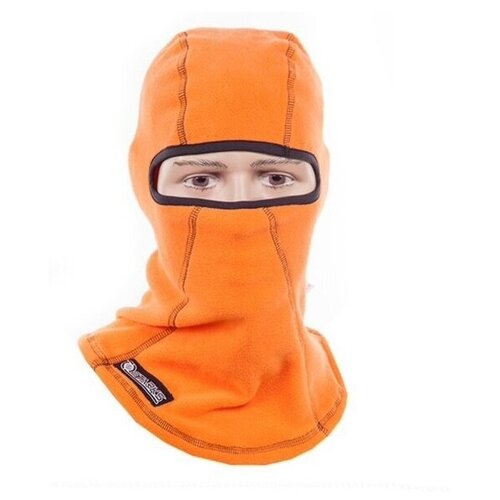 фото Подшлемник для мото starks balaclava fleece collar, оранжевый