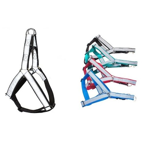 Yami Yami амуниция Шлейка светоотражающая красная 30мм 60-80см*65-90см(я031131красн) 0,162 кг 35000.красн