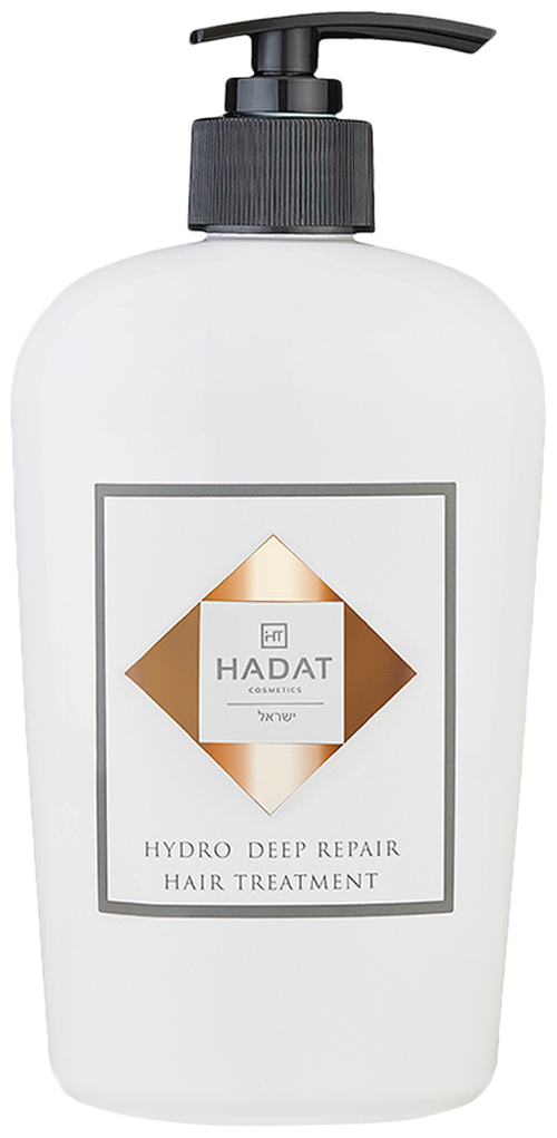 HADAT Cosmetics Маска интенсивно восстанавливающая Hydro deep repair hair treatment, 500 г, 500 мл, бутылка