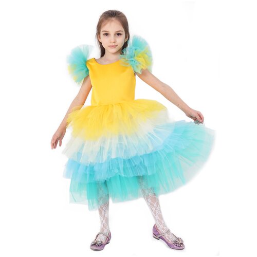 Нарядное платье единорожка, 128-134