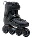 Взрослые роликовые коньки с жестким ботинком - для города и фрискейта - Micro MT+, черного цвета. Размер - 37