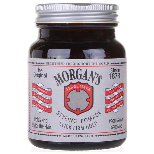 Morgan's помада Styling Pomade Slick Extra Firm Hold, экстрасильная фиксация, 50 мл morgan s помада styling pomade high shine firm hold сильная фиксация 50 мл