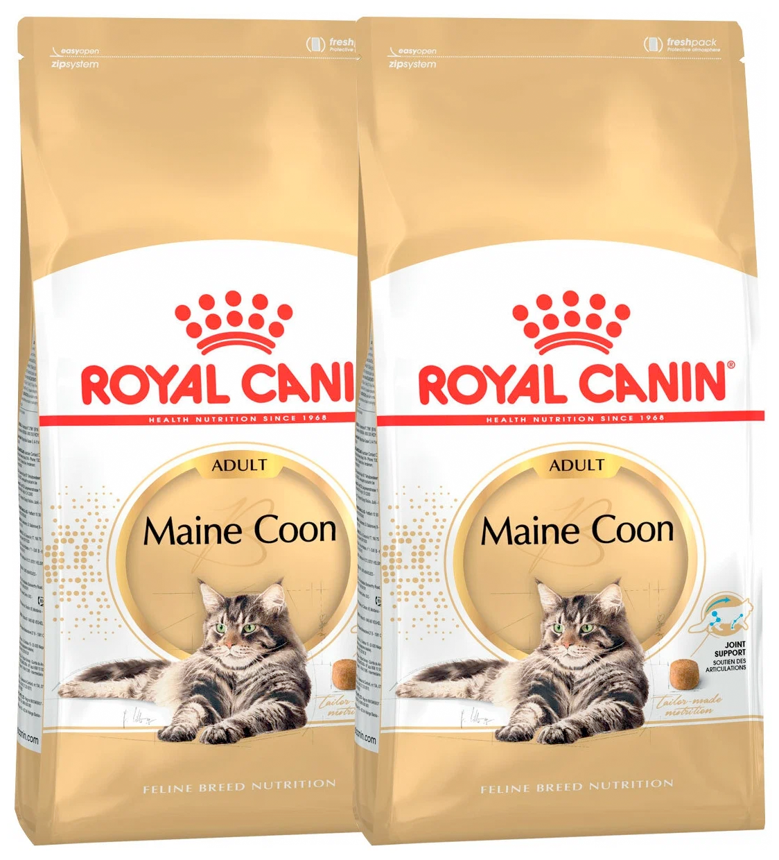 ROYAL CANIN MAINE COON ADULT для взрослых кошек мэйн кун (4 + 4 кг)