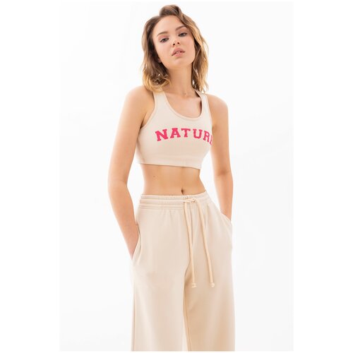 фото Топ out of office beige label b label.b