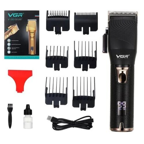 Профессиональная машинка для стрижки волос VGR V-280 черная 269000₽