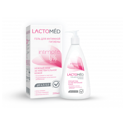 Гель для интимной гигиены Лактомед, уход за чувствительной кожей, 200 мл LactoMED 6032871 .