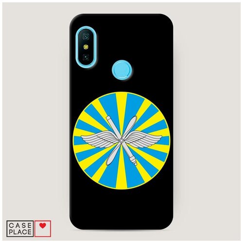фото Чехол пластиковый xiaomi mi a2 lite ввс черный case place