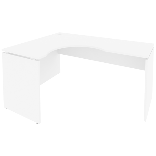 Стол эргономичный письменный левый STYLE Л.СА-4Л Белый 1580х1200х750