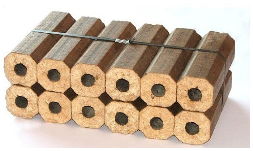 Топливный брикеты Pini-key (пини-кей) Все в дрова, 10 кг - фотография № 8