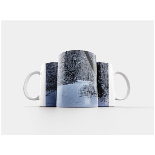 фото Кружка "зима, лес, дерево" 320 мл lotsprints