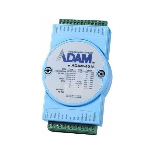 ADAM-4015-CE Модуль ввода, 6 каналов аналогового ввода сигнала с термосопротивления, Modbus RTU/ASCII Advantech