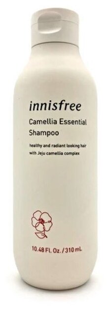 Безсиликоновый шампунь для волос Innisfree Camellia Essential Shampoo
