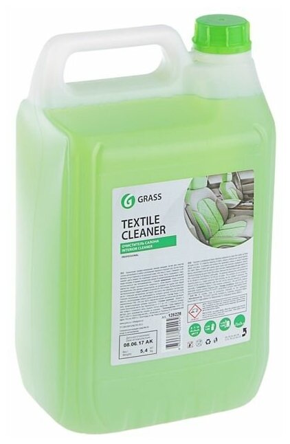Очиститель обивки Grass Textile cleaner, 5.4 кг