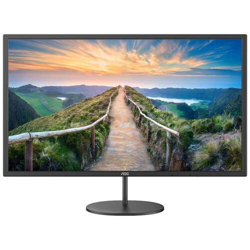 31.5 Монитор AOC Q32V4, 2560x1440, 75 Гц, IPS, Ростест (EAC), черный монитор lcd 32 ips q32v4 aoc