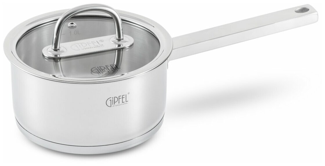 Ковш из нержавеющей стали Gipfel Capella 2696 16 см/1,6 л - фото №1