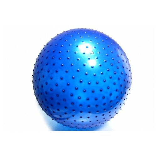 фото Синий массажный гимнастический мяч (фитбол) 75 см sp2086-334 toly