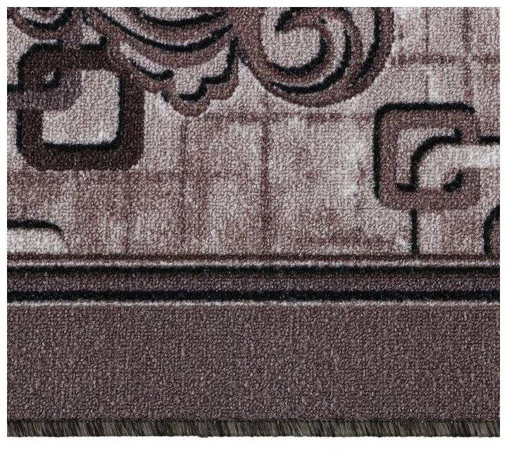 Ковер Витебские ковры p1594/a2r, коричневый, 2.5 х 1.5 м - фотография № 6