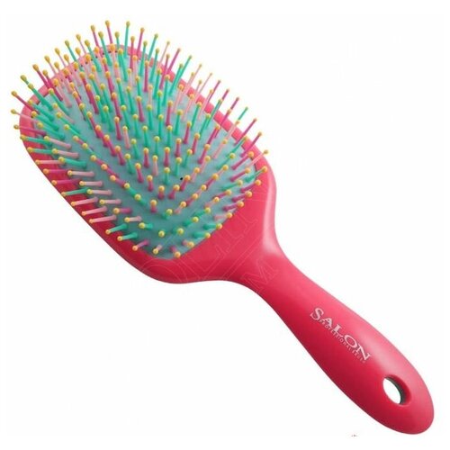 Щётка массажная Salon Professional Ul8939 Colorful