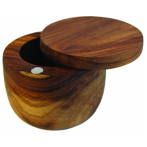 Емкость для соли деревянная Be Home Teak 7,5х7,5х6,5 см, 70 мл