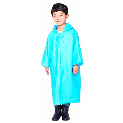 фото Детский дождевик xiaomi children cloak raincoat (голубой)