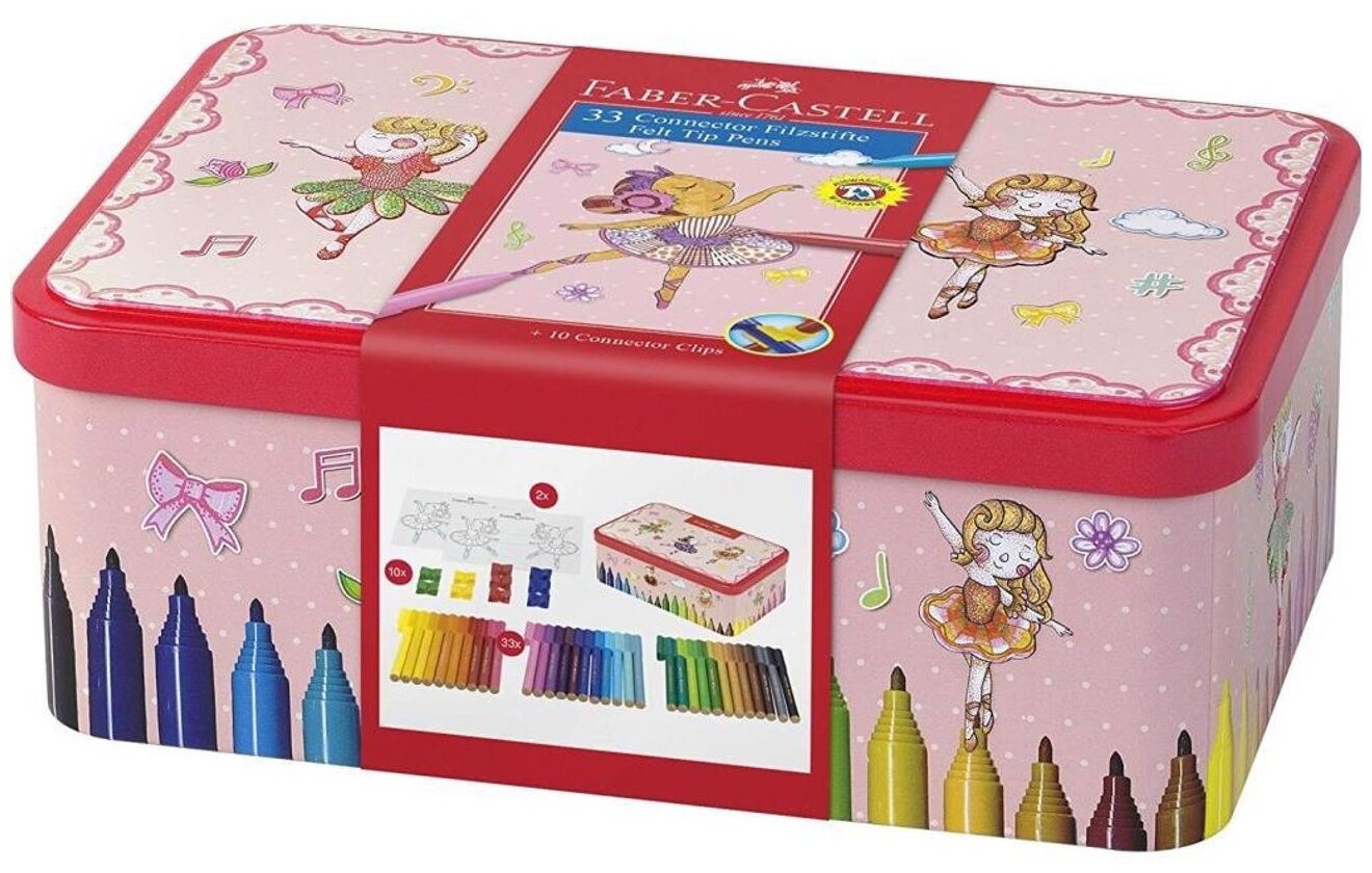    Faber-Castell "Connector Ballerina" 33 +10 +2   ., 1 