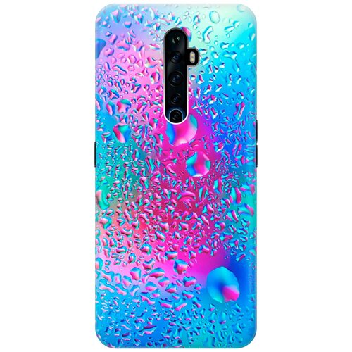 фото Re:pa накладка transparent для oppo reno2 z с принтом "капли на стекле"