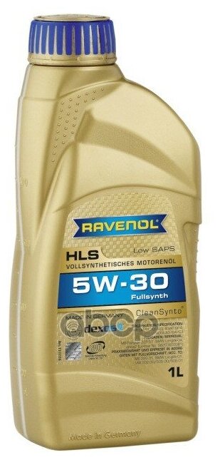 Sae 5W-30 1L Hls New (4014835863248) Моторное Масло Ravenol арт. 4014835723016