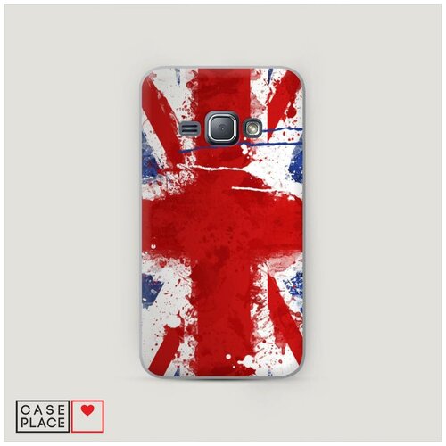 фото Чехол пластиковый samsung galaxy j1 флаг великобритании 2 case place