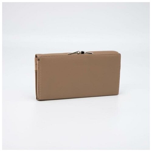 фото Кошелёк на магнитах, цвет бежевый нет бренда