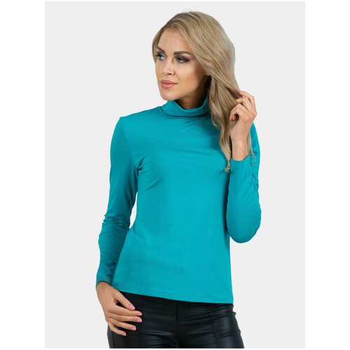 фото Водолазка нежка, цвет: темно-бирюзовый, зелено-синий