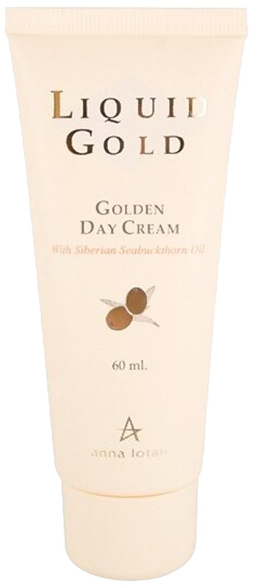 Anna Lotan Liquid Gold Golden Day Cream Нежный деликатный дневной крем для сухой кожи лица, 60 мл