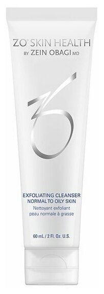 ZO Skin Health очищающее средство с увлажняющим действием Exfoliating Cleanser, 60 мл