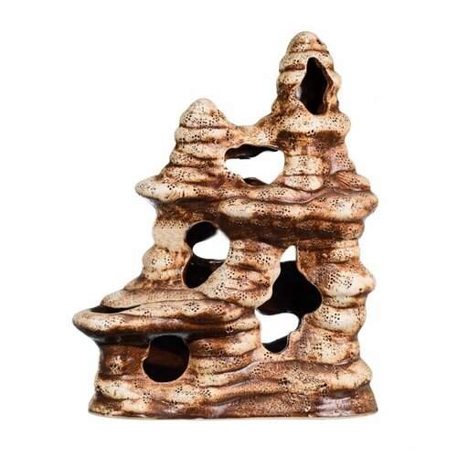 Декорация Белая керамика Черепаший берег большой БК44