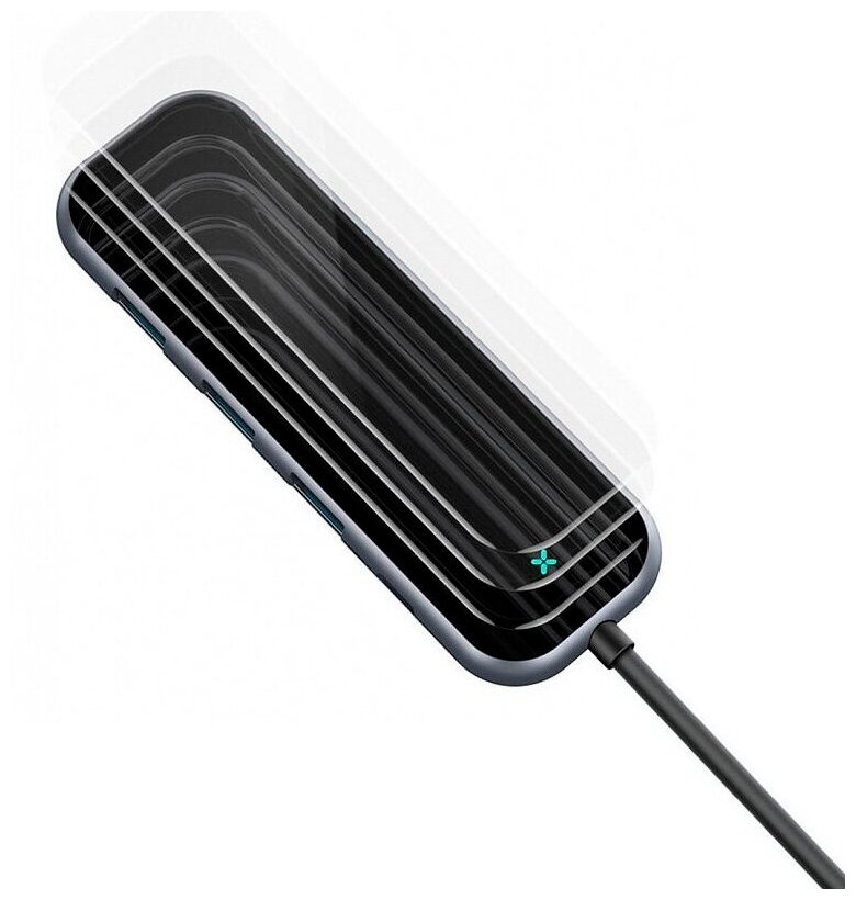 Хаб HUB Type- C to 4xUSB30PD CAHUB- EZ0G Multi- functional Baseus Deep Grey