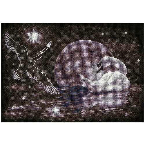 Набор для вышивания PANNA Лунный лебедь 29x20.5 см