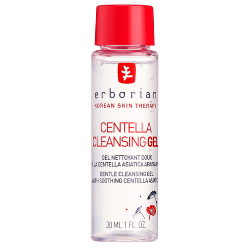 Erborian гель для очищения лица Centella cleansig gel, 30 мл erborian centella heroes